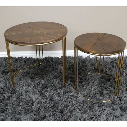 How to Style Your Room with a Set of Two Nesting Tables